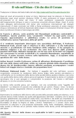 Il velo nell'Islam - Ci&ograve; che dice il Corano