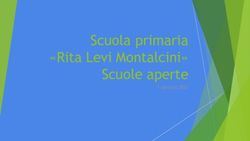 Scuola primaria "Rita Levi Montalcini" Scuole aperte - 7 gennaio 2021 - IC ...