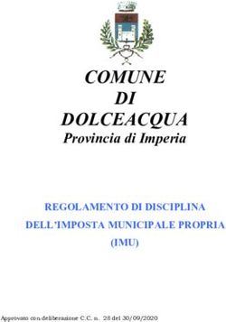 COMUNE DI DOLCEACQUA Provincia di Imperia - REGOLAMENTO DI DISCIPLINA DELL'IMPOSTA MUNICIPALE PROPRIA - dell'Economia e delle Finanze ...