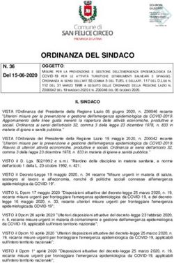 ORDINANZA DEL SINDACO - SAN FELICE CIRCEO Comune di