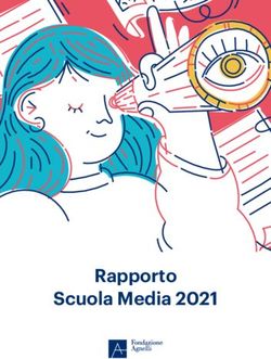 Rapporto Scuola Media 2021 - Orizzonte Scuola