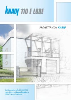 Progetta con Knauf - Guida pratica alle SOLUZIONI detraibili con i Bonus Fiscali e ai SERVIZI Knauf dedicati - Knauf 110 e Lode