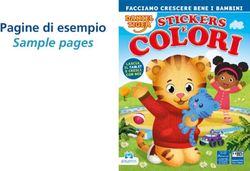 Pagine di esempio Sample pages - FACCIAMO CRESCERE BENE I BAMBINI - Edizioni Play Press