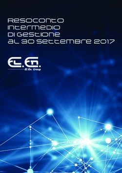 Resoconto Intermedio di Gestione al 3O settembre 2017