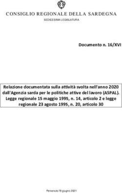 CONSIGLIO REGIONALE DELLA SARDEGNA