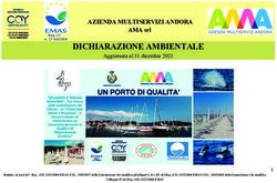 DICHIARAZIONE AMBIENTALE - AZIENDA MULTISERVIZI ANDORA