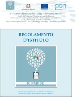 REGOLAMENTO D'ISTITUTO - IC Parise