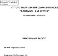 ISTITUTO STATALE DI ISTRUZIONE SUPERIORE "A.GRAMSCI - J.M. KEYNES" PROGRAMMA SVOLTO - Insegnante di Italiano classe 1AE del prof. Diego Spezzacatena