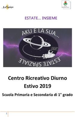 Centro Ricreativo Diurno Estivo 2019 - Scuola Primaria e Secondaria di 1 grado - ESTATE INSIEME - Comune di Garbagnate