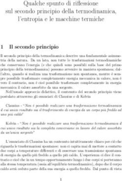Qualche spunto di riflessione sul secondo principio della termodinamica, l'entropia e le macchine termiche