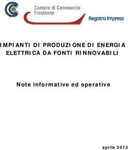 IMPIANTI DI PRODUZIONE DI ENERGIA ELETTRICA DA FONTI RINNOVABILI - Note informative ed operative aprile 2013