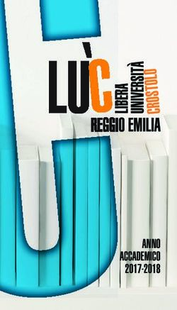 ANNO ACCADEMICO 2017-2018 - Libera Università Crostolo