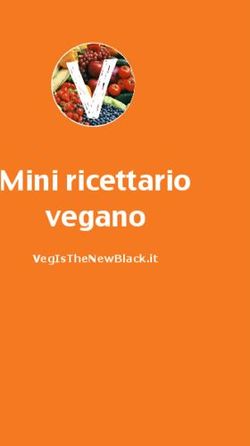 MINI RICETTARIO VEGANO - VEGISTHENEWBLACK.IT TORNA ALL'INDICE