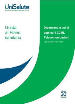 Guida al Piano sanitario - Dipendenti a cui si applica il CCNL Telecomunicazioni - Asstel