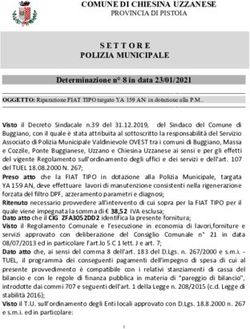 COMUNE DI CHIESINA UZZANESE