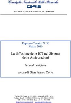La diffusione delle ICT nel Sistema delle Assicurazioni