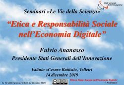 "Etica e Responsabilità Sociale nell'Economia Digitale" - Velletri 2030