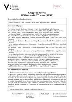 Gruppo di Ricerca REsilienza delle STrutture REST
