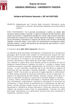 AZIENDA OSPEDALE - UNIVERSITA' PADOVA - Regione del Veneto - Azienda ...