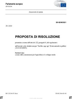 PROPOSTA DI RISOLUZIONE - europa.eu