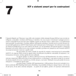 7 ICT e sistemi smart per le costruzioni - Dipartimento ABC