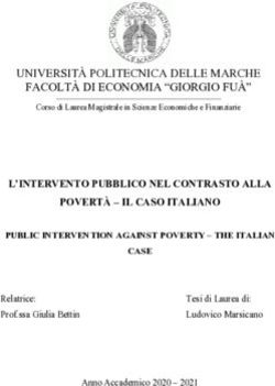 UNIVERSITÀ POLITECNICA DELLE MARCHE