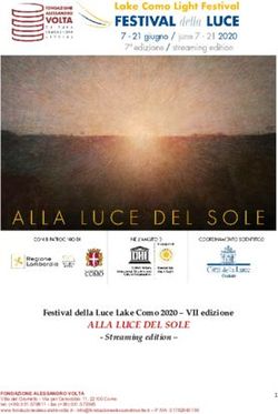 ALLA LUCE DEL SOLE Festival della Luce Lake Como 2020 - VII edizione - ComoZero