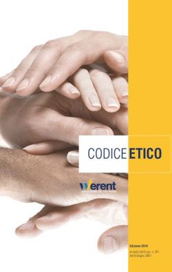 CODICE ETICO - Edizione 2019 - Werent