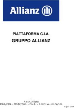 GRUPPO ALLIANZ PIATTAFORMA C.I.A.