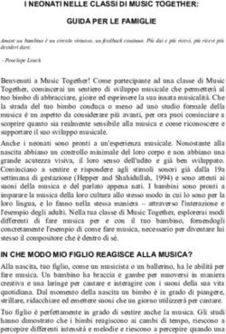 I NEONATI NELLE CLASSI DI MUSIC TOGETHER: GUIDA PER LE FAMIGLIE