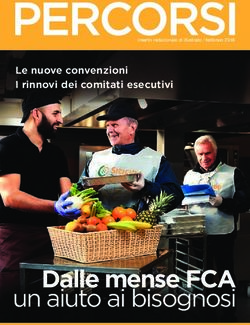 Dalle mense FCA un aiuto ai bisognosi - Le nuove convenzioni I rinnovi dei comitati esecutivi - Ugaf