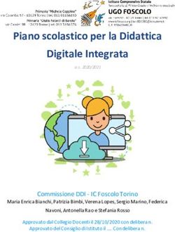 Piano scolastico per la Didattica Digitale Integrata