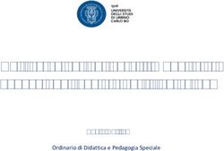 La ricerca per validare il modello di educazione speciale per l'inclusione - Lucio Cottini - SUPSI