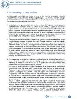 APPENDICE METODOLOGICA - Agenzia ICE