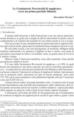 Le Graduatorie Provinciali di supplenza: verso un primo parziale bilancio - Avvocatura dello Stato