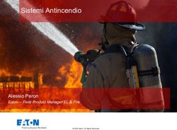 Sistemi Antincendio - Alessio Peron Eaton - Field Product Manager EL & Fire - Voltimum