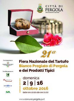 21 a ottobre 2016 domenica - Comune di Pergola
