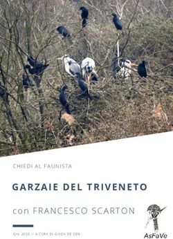 GARZAIE DEL TRIVENETO - con FRANCESCO SCARTON CHIEDI AL FAUNISTA