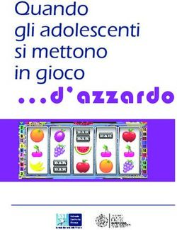 D'azzardo Quando gli adolescenti si mettono in gioco