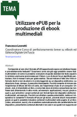 Utilizzare ePUB per la produzione di ebook multimediali