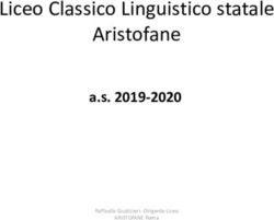Liceo Classico Linguistico statale Aristofane - a.s. 2019-2020 Raffaella Giustizieri -Dirigente Liceo