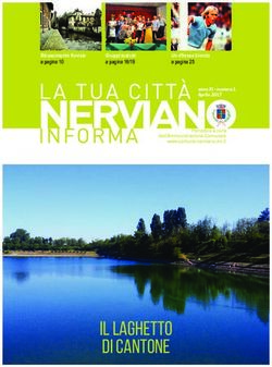 IL LAGHETTO DI CANTONE - Rinascimento fluviale a pagina 10 - Comune di Nerviano