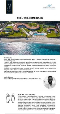 FEEL WELCOME BACK - Alpitour