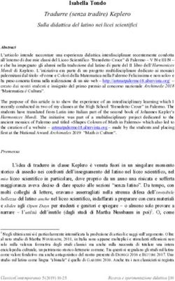 Tradurre (senza tradire) Keplero - Isabella Tondo - ClassicoContemporaneo.eu