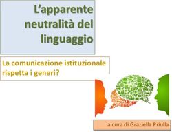 L'apparente neutralit&agrave; del linguaggio - La comunicazione istituzionale rispetta i generi?