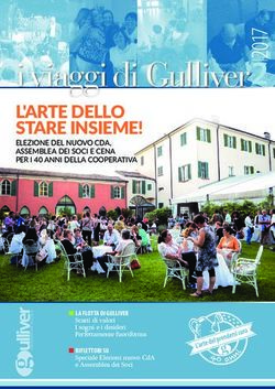 I viaggi di Gulliver L'ARTE DELLO STARE INSIEME! - GULLIVER Cooperativa Sociale