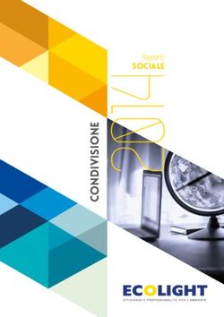 SOCIALE Rapporto - Consorzio ECOLIGHT