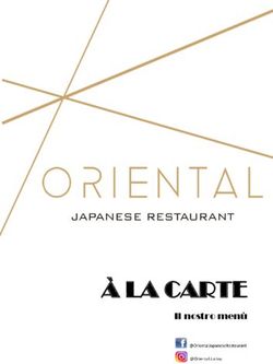 &Agrave; LA CARTE Il nostro men&ugrave; - Ristorante Giapponese Oriental