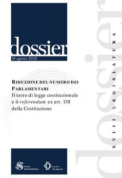 RIDUZIONE DEL NUMERO DEI PARLAMENTARI - Il testo di legge costituzionale e il referendum ex art. 138 della Costituzione