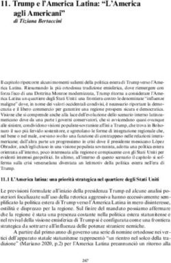 Trump e l'America Latina: "L'America agli Americani"